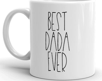 Best Dada Ever MUG v2, Dad Grandfather Gift Idea, first time daddy, gifts hindi
