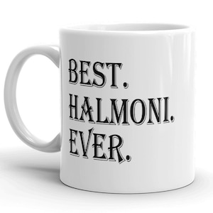 Best Halmoni Ever MUG v3, Korean Grandma Gift, first time grandmother to be, pregnancy reveal announcement, South Korea