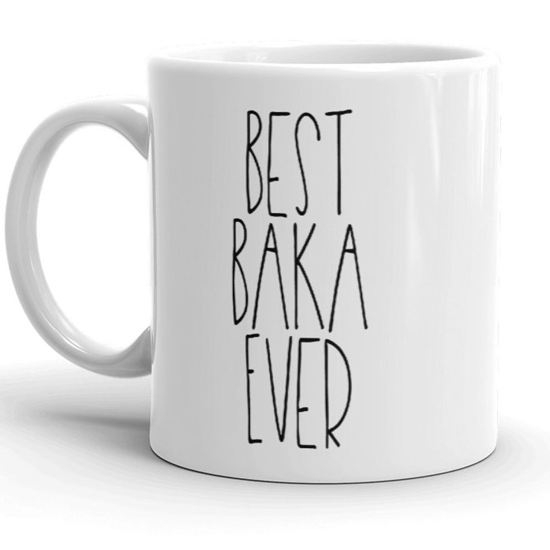 Best Baka Ever MUG V2 Croatian Grandma Gift Idea First Time - Etsy