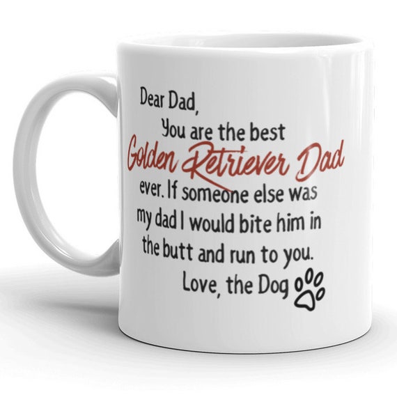 dear dog dad mug