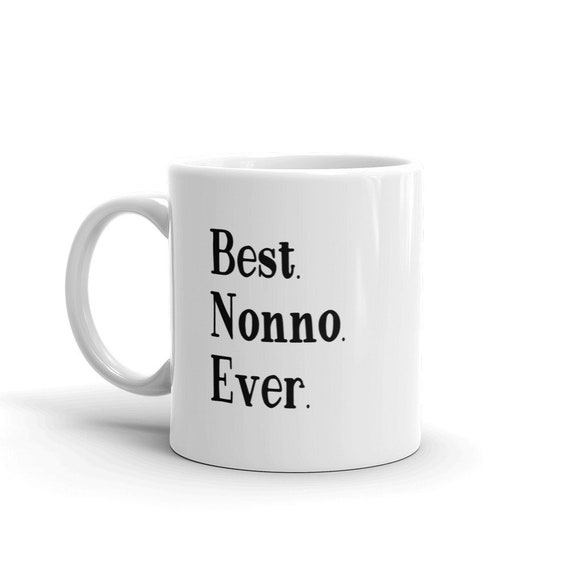Best Nonno Ever MUG V1 Italian Grandpa Gift Idea First Time Etsy