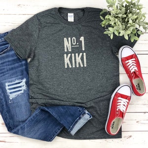 No1 Kiki SHIRT, Best Kiki Ever, Pregnancy Announcement, Grandma Gifts, Grandparents Pregnancy Reveal, Baby Announcement