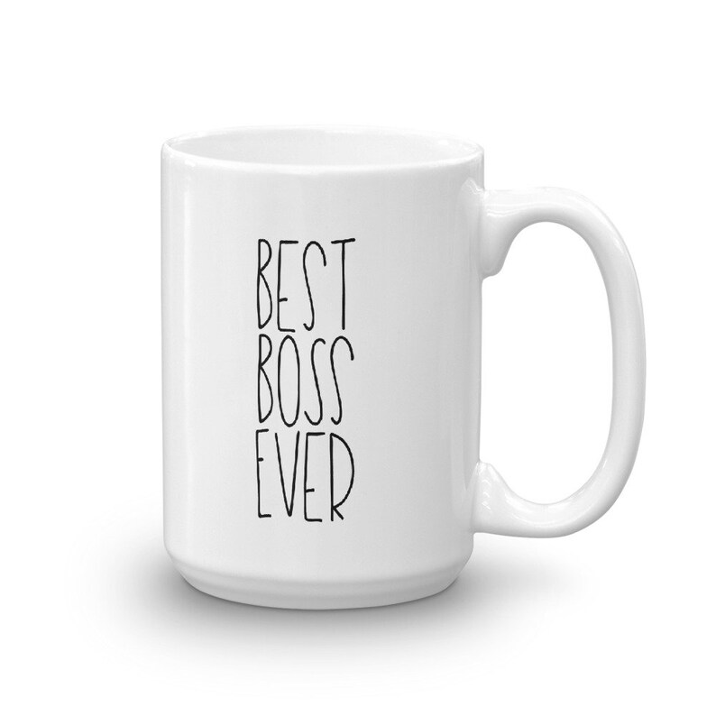 Best Boss Ever MUG V2 Boss Gift Idea Coworker Gifts Etsy