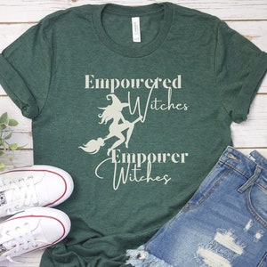 Halloween Witch Shirt, Feminist Witch Shirt, Empowered Women shirt, Feminist Halloween, Witchy Woman shirt, Powerful women, Women&#39;s Equality