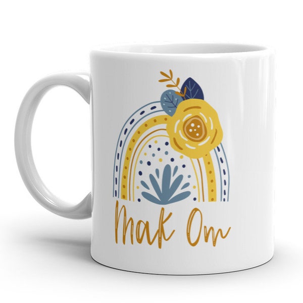 Mak Om Rainbow MUG vRB, cadeau de tante cambodgienne, Meilleur de tous les temps, première tante, révélation de grossesse de sœur, annonce de bébé, Khmer, Cambodge