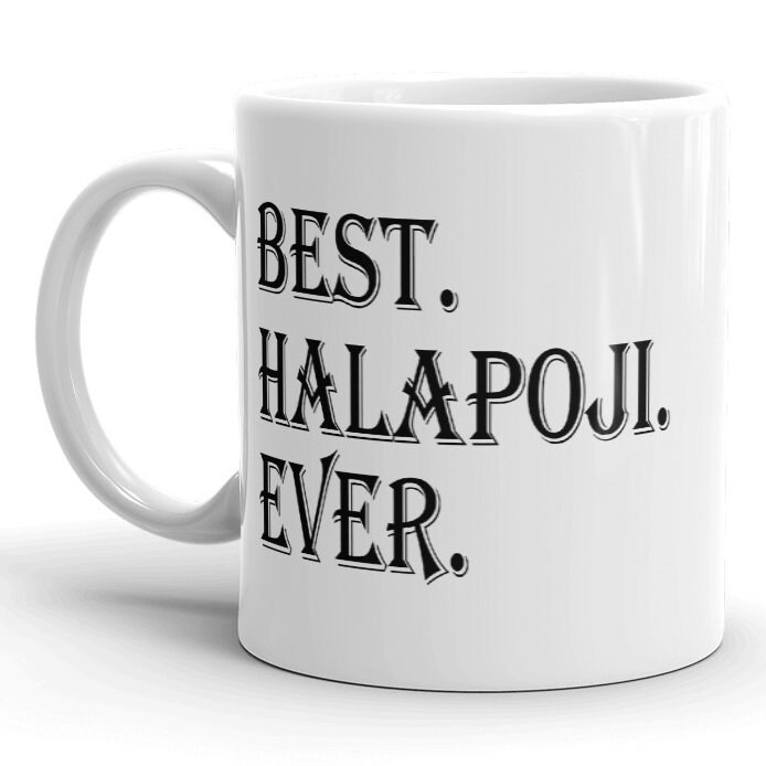 Best Halapoji Ever MUG v3, Korean Grandpa Gift Idea, first time grampa,  pregnancy reveal, announcement, grandfather to be, south korea
