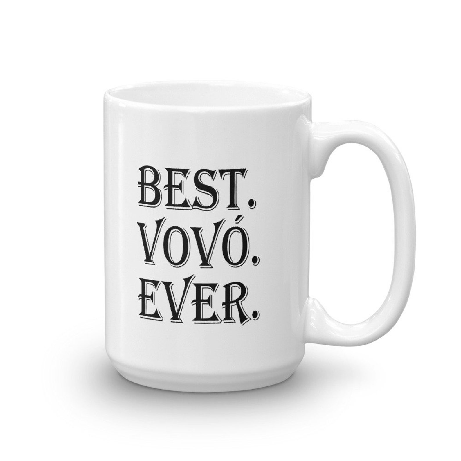 Best Vovó Ever MUG V3 Portuguese Grandma Gift Idea Pregnancy Etsy