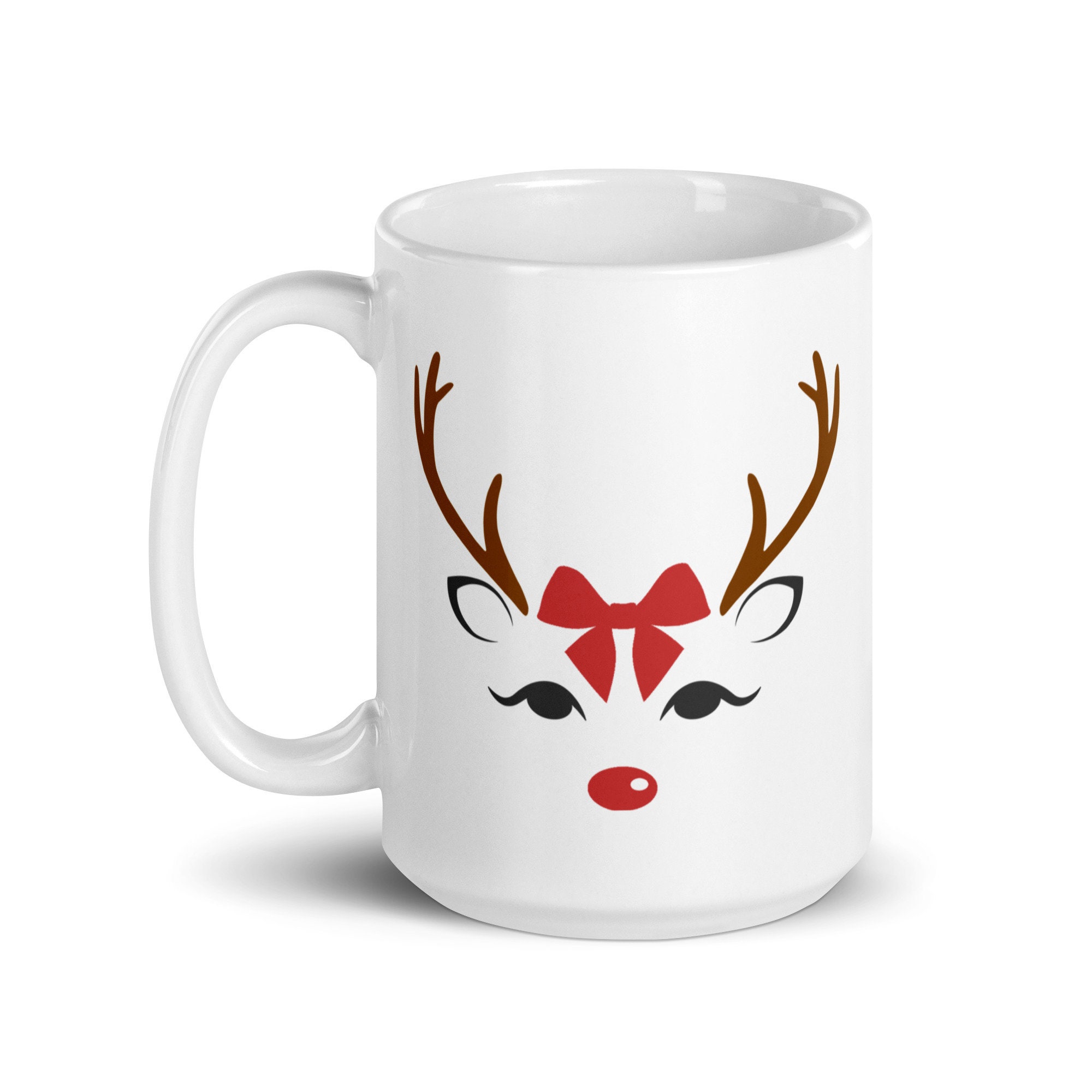 C&F Home 16oz Reindeer Cute Christmas Mug