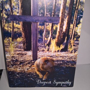 carte de sympathie de chien