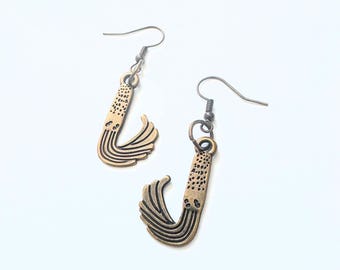 Pendientes de látigo de cuero Candomblé Umbanda Exu Orixá Punk Gótico Bondage Juguete divertido BDSM