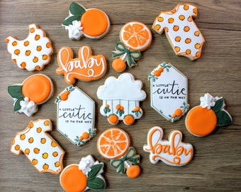 Baby Shower Sugar Cookie Set