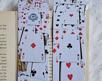 Ace Playing Card Bookmark, Eco-Friendly, Poker Gift