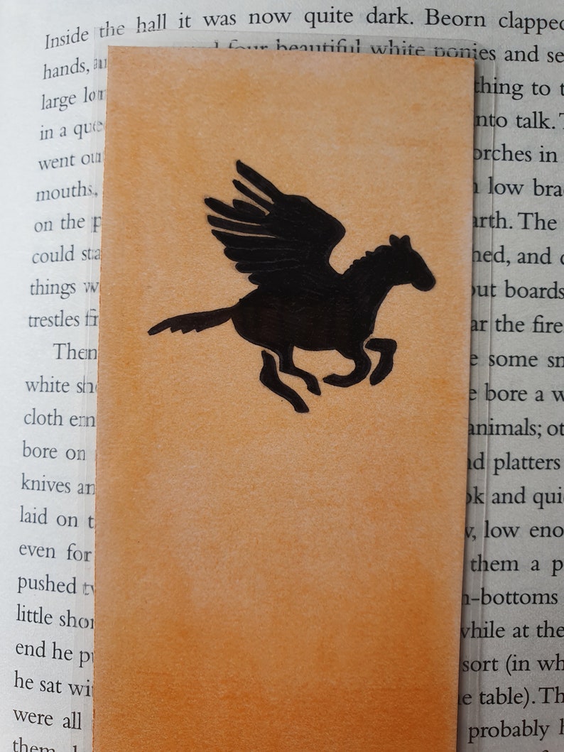 percy jackson camp half blood inspired bookmark etsy