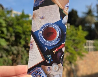 Cup of Tea Bookmark, Eco-Friendly,