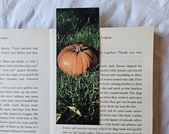 Pumpkin Bookmark, Eco-Friendly, Halloween Gift