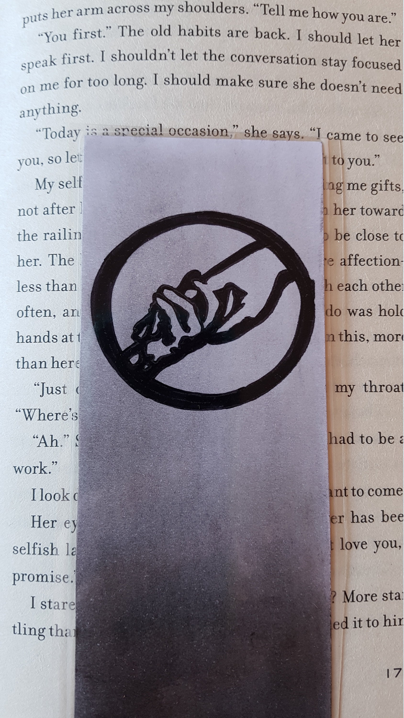 Divergent Abnegation Faction Bookmark Etsy