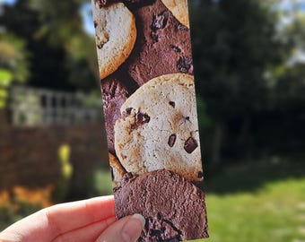 Chocolate Chip Cookie Bookmark, Eco-Friendly,