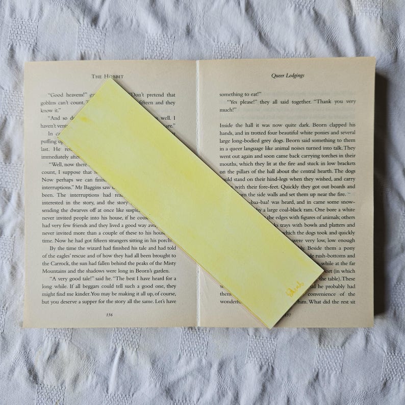 Internal Reproductive Organ (Orange & Yellow) Bookmark, Handmade, Laminated image 11