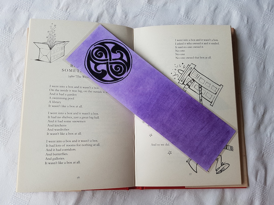 Seal of Rassilon Doctor Who Inspired Bookmark (doctor Who Stationery ...