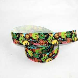 Animal, animals grosgrain ribbon 25 mm children