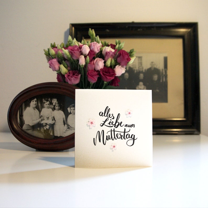 handmade greeting card: mother's day card image 3