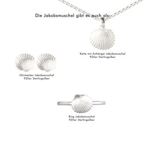 necklace with pendant: sea shell silver image 10