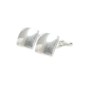 cufflinks Square polished 925 silver image 3