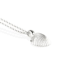 necklace with pendant: sea shell silver image 4