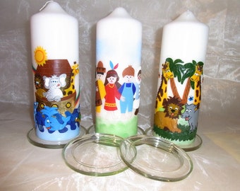 Kerzenteller aus Glas  für Kerzen