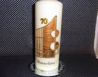 Candle "Hannelore"