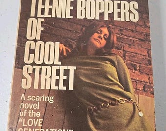 The Teenie Boppers Of Cool St. Brian Black 1967 Softcover Library Pulp Fiction