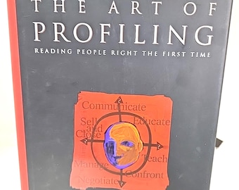 Signed The Art of Profiling Reading People Right the First Time Hardcover FBI Behavioral Science Psychology True Crime Book