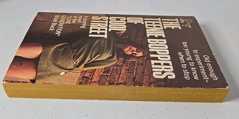 The Teenie Boppers Of Cool St. Brian Black 1967 Softcover Library Pulp Fiction image 8