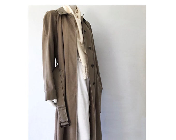 Veste En Cuir Vintage Mac Douglas Paris - Taille M - Couleur Marron - Années 80 - Occasion Très Bon état