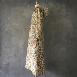 Women's vintage floral print asymmetric hooded dres new arrivals