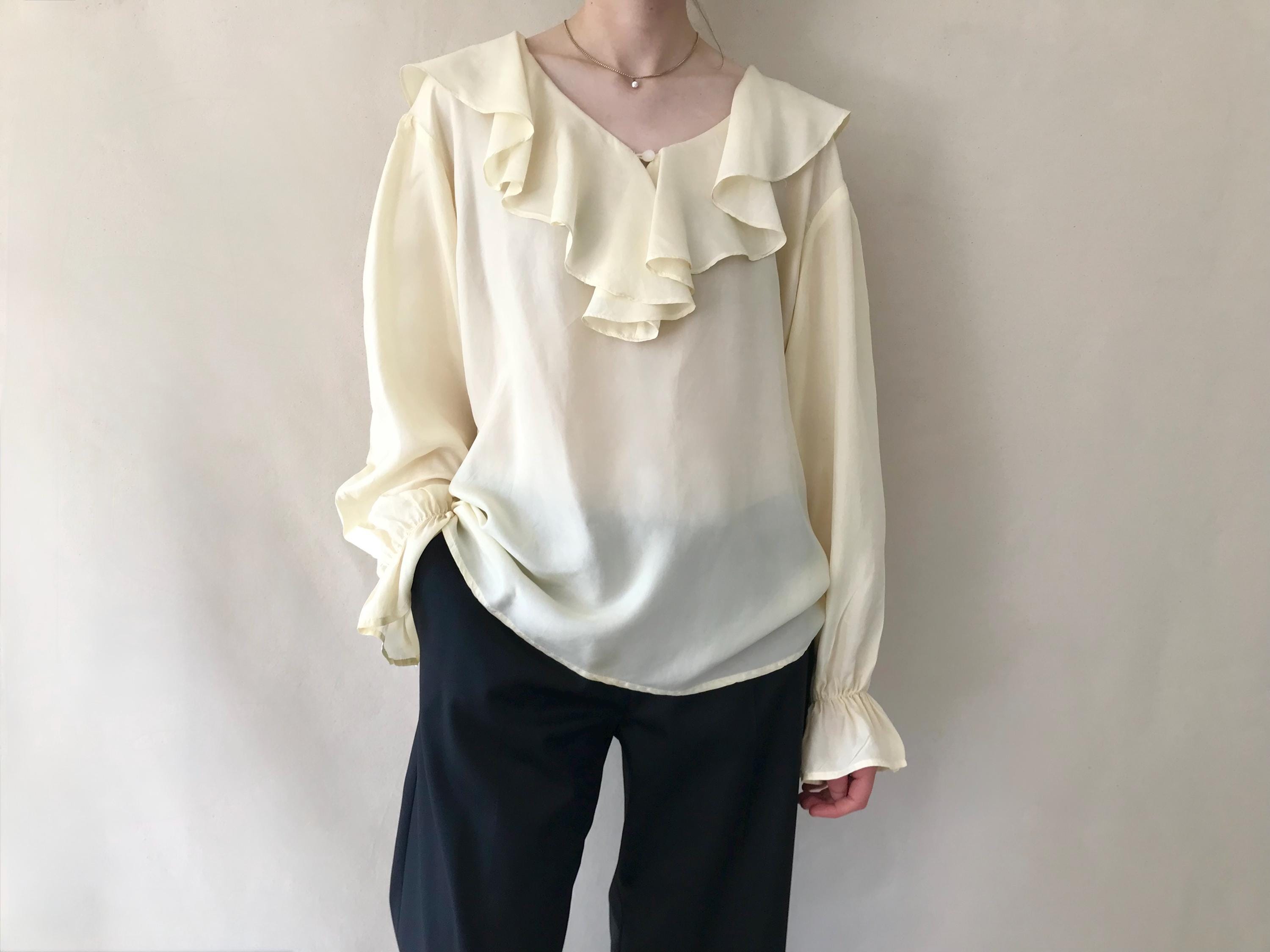 Pierrot Clown Blouse - Etsy