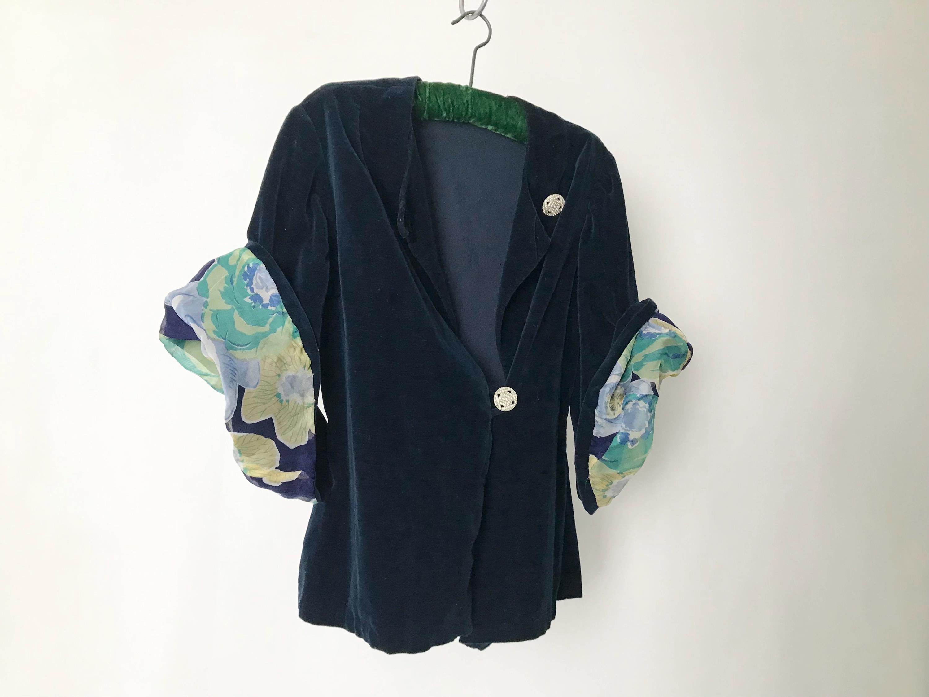 20s Velvet Jacket - Etsy 20s Velvet Jacket - Etsy