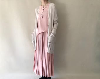 Vintage ACNE kofta/ACNE stickad kofta/Designerstickad/Lång kofta/Ryss stickad/Sommarkofta/Vintage kofta