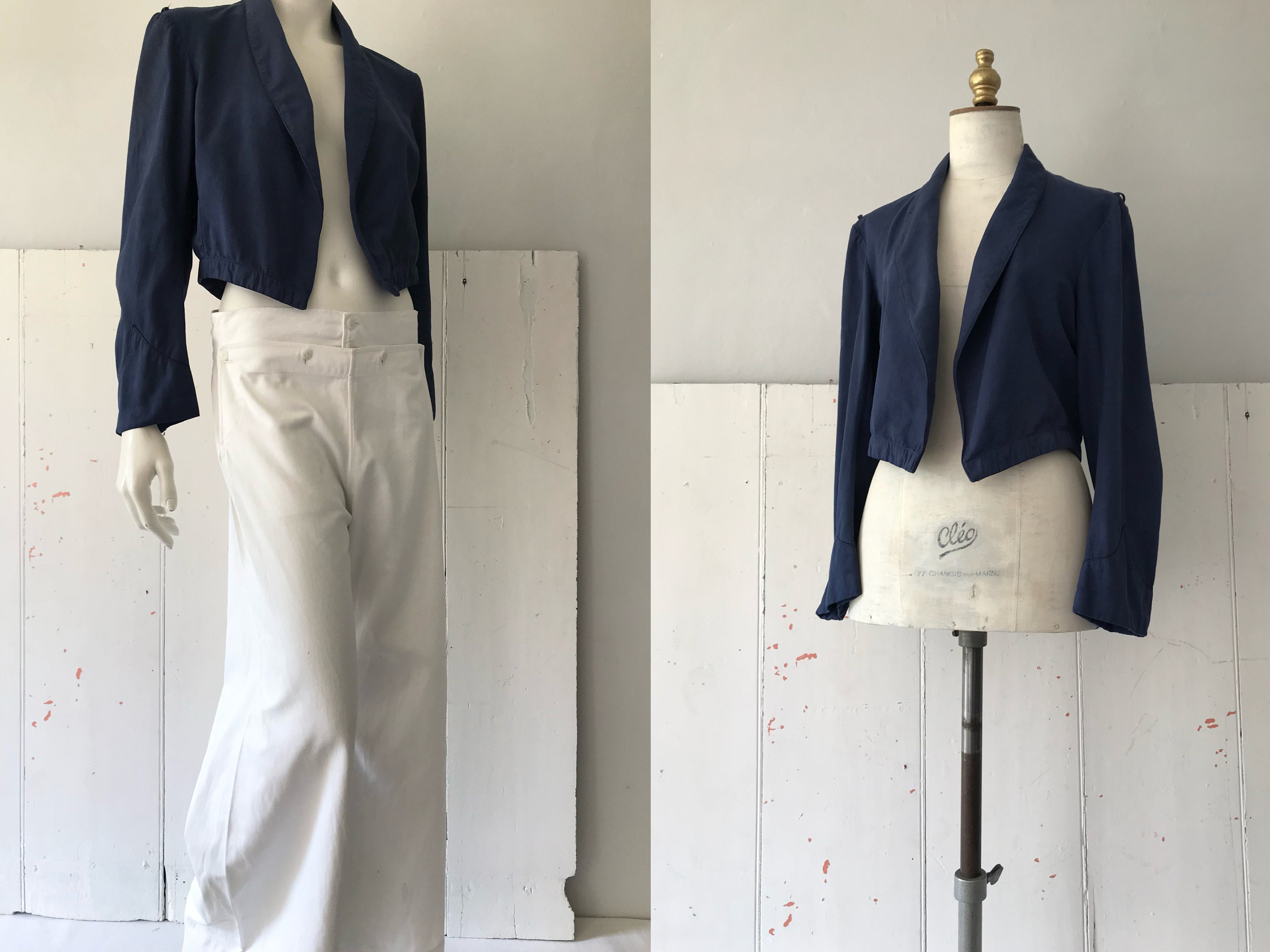Vintage 1930s Spencer Jacket/ 1930s Jacket/vintage Summer Jacket 