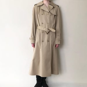 70s Gabardine Coat - Etsy UK