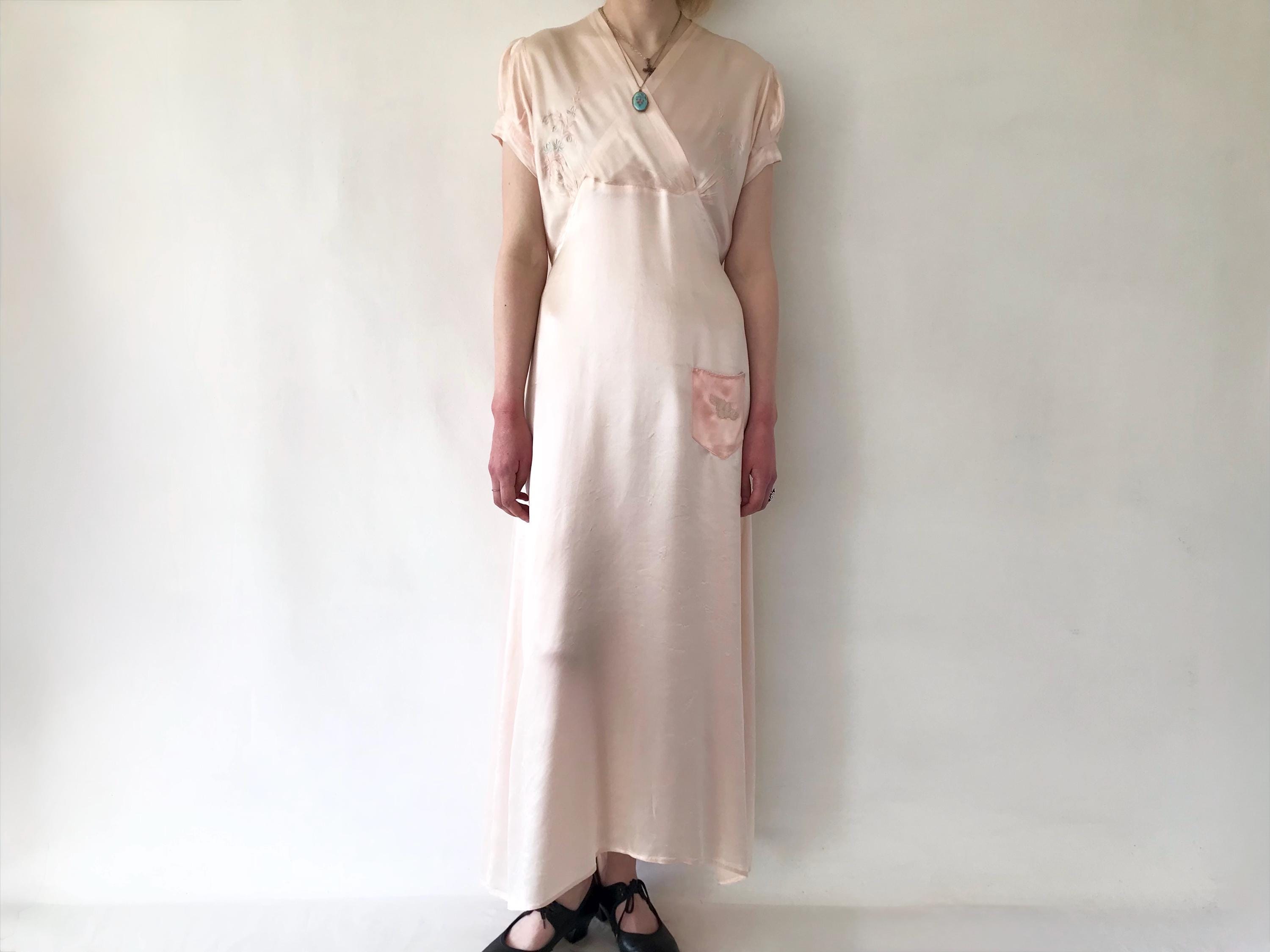 Silk Slip Dress Embroidered - Etsy Silk Slip Dress Embroidered - Etsy