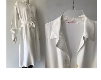 Spolverino vintage/cappotto da lavoro vintage/abbigliamento da lavoro vintage/abbigliamento da lavoro Red Star/cappotto da laboratorio vintage/spolverino degli anni '40/cappotto da lavoro degli anni '40