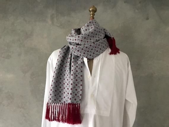 Vintage Fringed Paisley Scarf/vintage Tootal Scarf/vintage