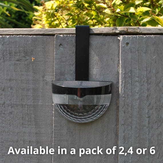 Hook Over Fence Solar Lights (No screws required!!)