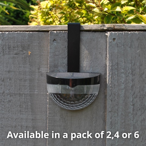 Hook Over Fence Solar Lights (No screws required!!)