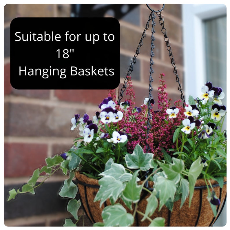 Gardener Hanging Basket Bracket Large Etsy UK