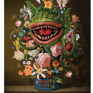 Little Shop of Horrors (No typography) A3 Art Print