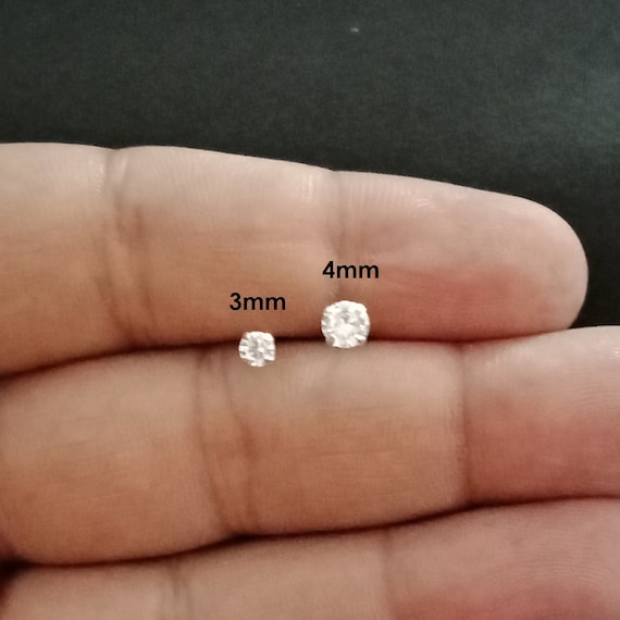 Diamond gauge earrings outlet