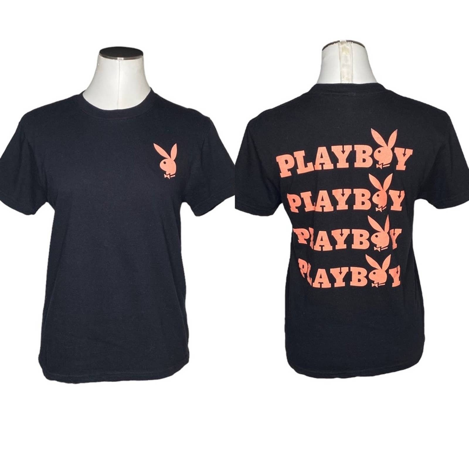 PLAYBOY ブラック Tシャツ Lサイズ 90s 90s プレイボーイヴィンテージTシャツ 黒 レア シングルステッチ