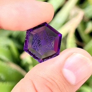 Amethyst Hand Carving Fantasy Cut Gemstone Amethyst Fantasy cut,Loose Gems,Jewelry Making
